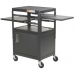 Dual Adjustable Laptop Cart